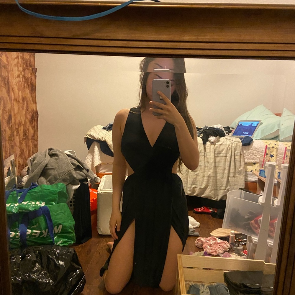 Black formals dress